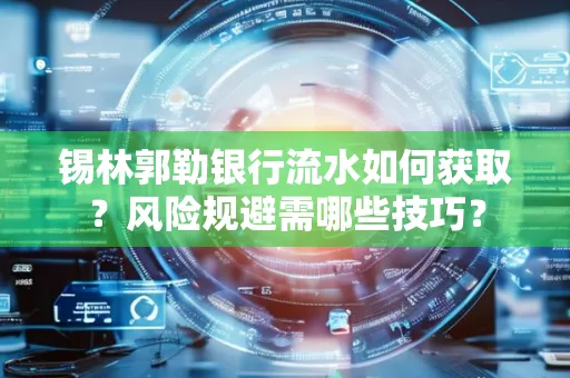 锡林郭勒银行流水如何获取?风险规避需哪些技巧?