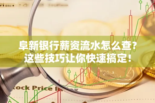 阜新银行薪资流水怎么查?这些技巧让你快速搞定!