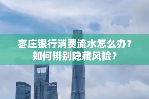 枣庄银行消费流水怎么办?如何辨别隐藏风险?