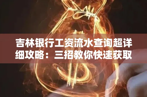 吉林银行工资流水查询超详细攻略:三招教你快速获取高权威凭证
