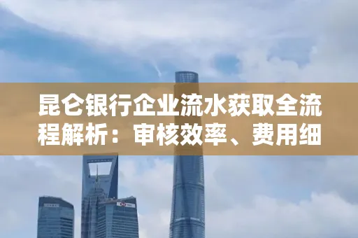 昆仑银行企业流水获取全流程解析:审核效率、费用细节、安全措施全知道
