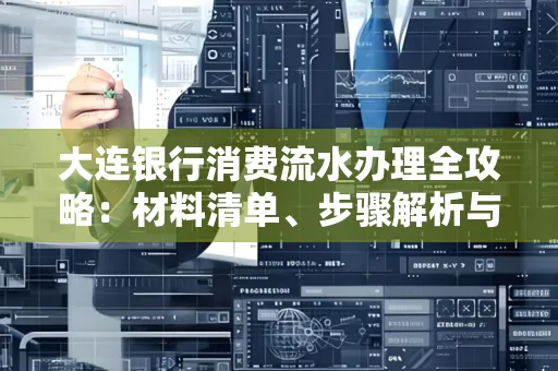 大连银行消费流水办理全攻略:材料清单、步骤解析与避坑指南