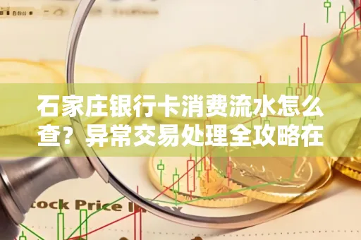 石家庄银行卡消费流水怎么查?异常交易处理全攻略在这里!